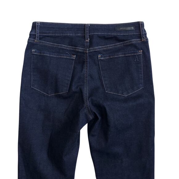Articles of Society Skinny Jeans Melody Wash Mid Rise Dark Wash Cut Off Hem 26 - Picture 7 of 15
